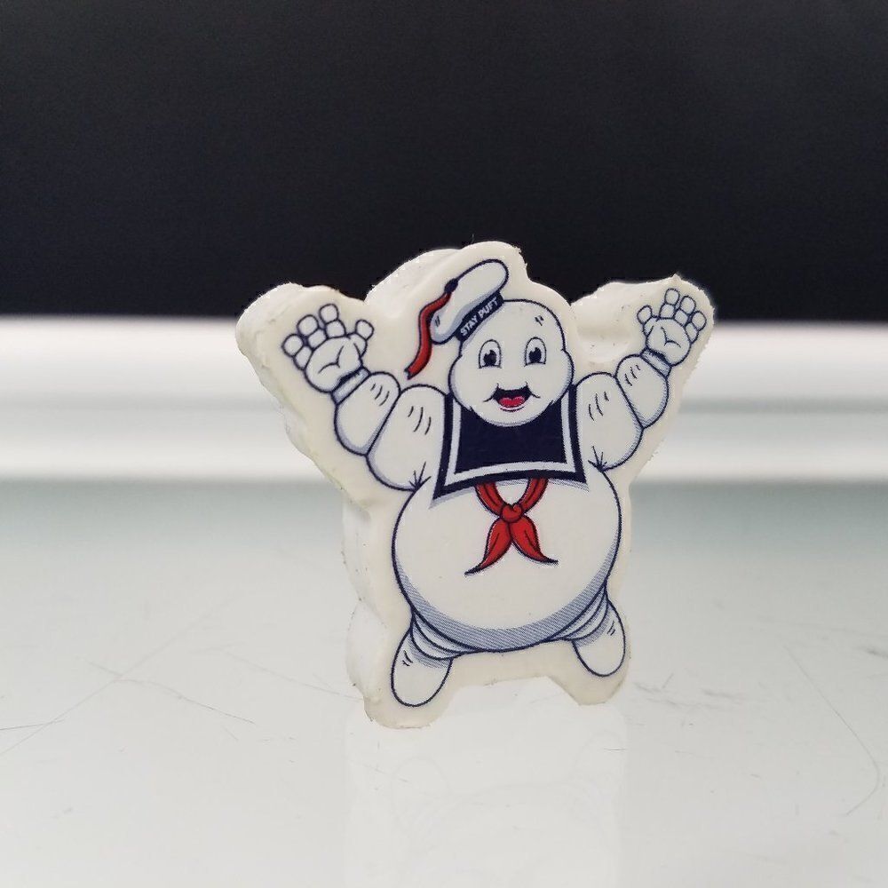 Ghostbusters Stay Puft Marshmallow Man 2016 Rubber Pencil Eraser Collectible